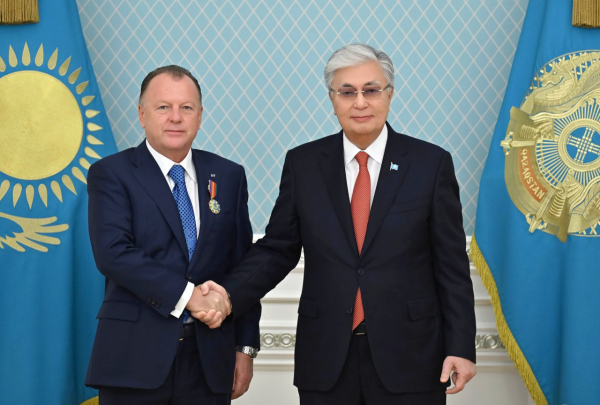 Токаев принял главу Международной федерации дзюдо Токаев принял главу Международной федерации дзюдо