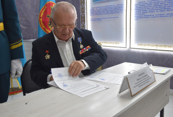 В Петропавловске подписан долгосрочный Меморандум по военно-патриотической работе с допризывной молодежью