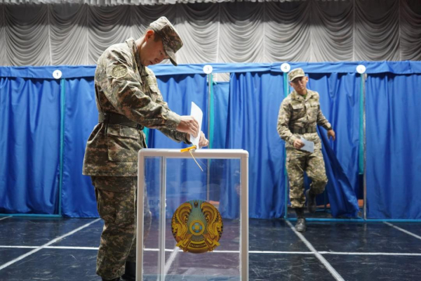 Курсанты Минобороны РК сделали свой выбор на референдуме