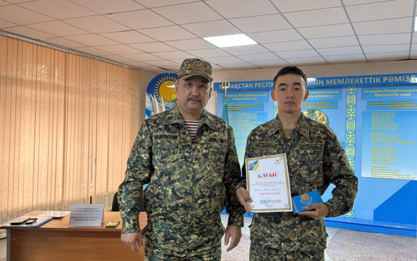 Гвардейцы в ВКО проголосовали одними из первых