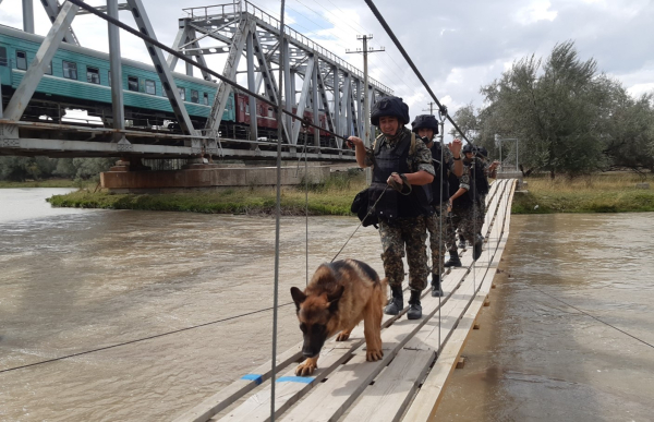 Как служат собаки в Нацгвардии МВД РК Как служат собаки в Нацгвардии МВД РК
