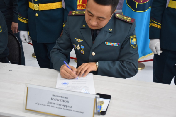 В Петропавловске подписан долгосрочный Меморандум по военно-патриотической работе с допризывной молодежью
