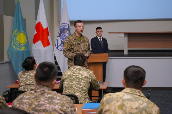 В Центре миротворческих операций военнослужащие осваивают стандарты гуманитарного права В Центре миротворческих операций военнослужащие осваивают стандарты гуманитарного права
