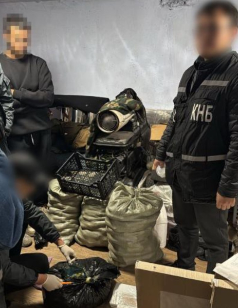 30 кг гашиша и оружие изъяты в Караганде