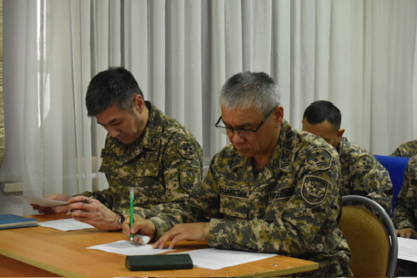 Управление главнокомандующего проверила комиссия Генштаба ВС РК Управление главнокомандующего проверила комиссия Генштаба ВС РК