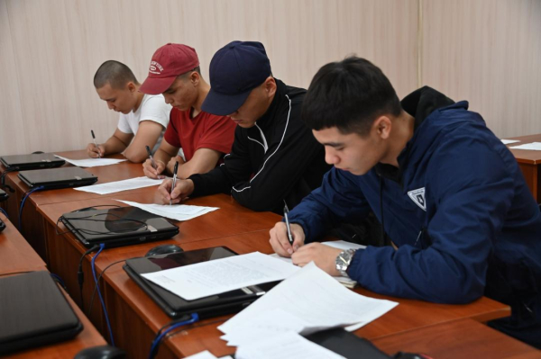 Мангистауские призывники присоединились к бригаде морской пехоты