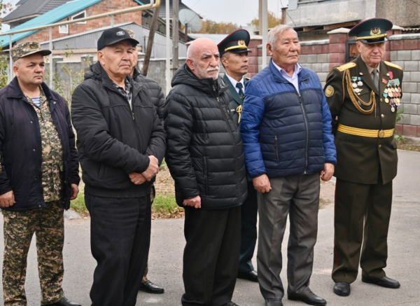 В Конаеве открыли улицу имени Сагадата Нурмагамбетова В Конаеве открыли улицу имени Сагадата Нурмагамбетова