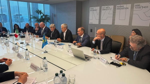 Казахстан и Италия укрепляют сотрудничество в сфере зеленых технологий Казахстан и Италия укрепляют сотрудничество в сфере зеленых технологий