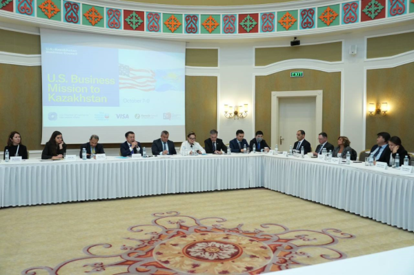Казахстан обсуждает сотрудничество с представителями 20 ведущих компаний США