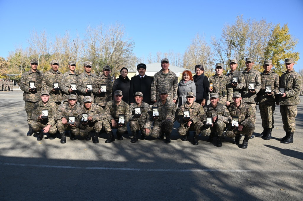 Артиллеристы Абайского гарнизона отметили свой профессиональный праздник
