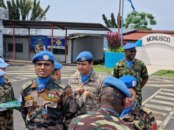 Казахстанские миротворцы удостоились награды ООН Казахстанские миротворцы удостоились награды ООН