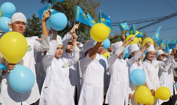 Шымкентские новобранцы направлены в морскую пехоту Актау