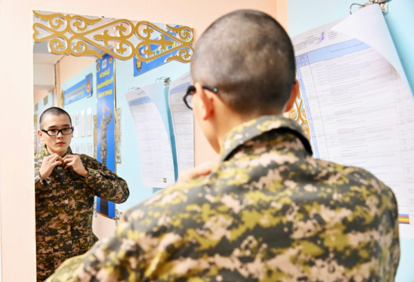 В инженерно-саперную бригаду Конаевского гарнизона прибыли первые новобранцы В инженерно-саперную бригаду Конаевского гарнизона прибыли первые новобранцы