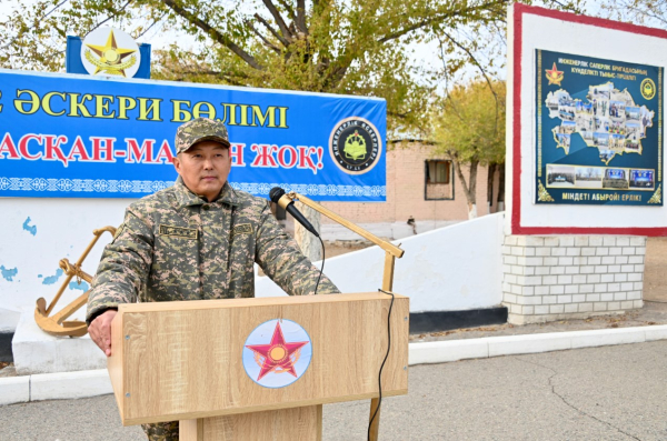 В инженерно-саперную бригаду Конаевского гарнизона прибыли первые новобранцы В инженерно-саперную бригаду Конаевского гарнизона прибыли первые новобранцы