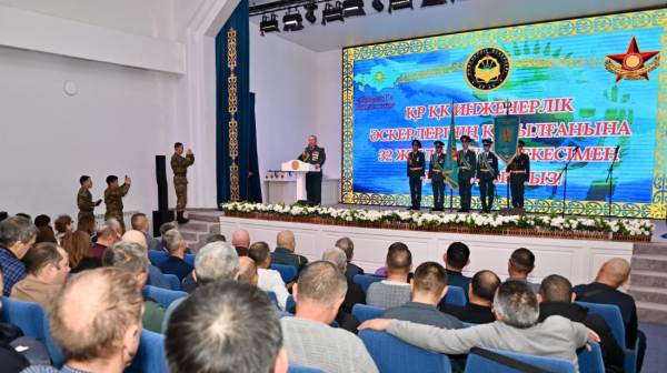 День инженерных войск в Конаевском гарнизоне