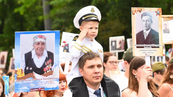 Шествие «Бессмертного полка» прошло в Алматы