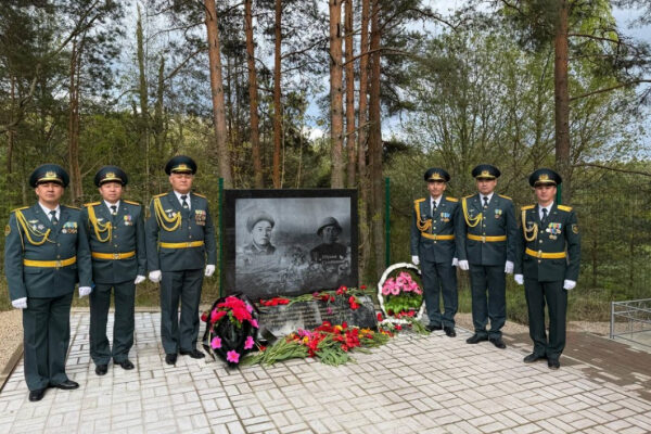 Новый обелиск в честь казахстанцев – героев войны