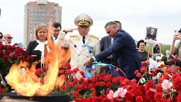 Астана празднует День Победы