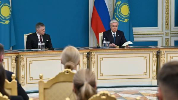 Токаев пригласил словацких партнеров к участию в Транскаспийском коридоре | Inbusiness.kz