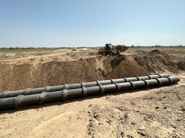 Новый проект обеспечит водой более 5 000 га посевов в Жамбылской области