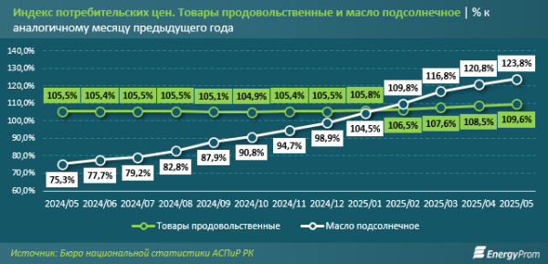 Цены растут, спрос увеличивается: что происходит с подсолнечным маслом в Казахстане
