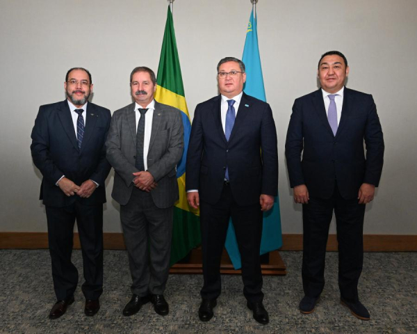 Казахстан и Бразилия наращивают экономический диалог: встречи, меморандумы, проекты