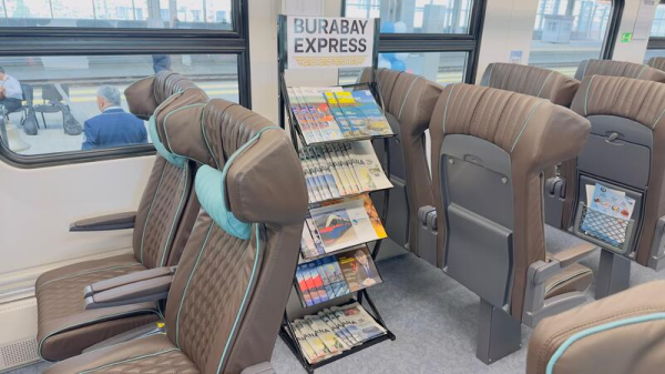 Нацперевозчик запустил новый электропоезд «Burabay Express» по маршруту Астана-Боровое Нацперевозчик запустил новый электропоезд «Burabay Express» по маршруту Астана-Боровое