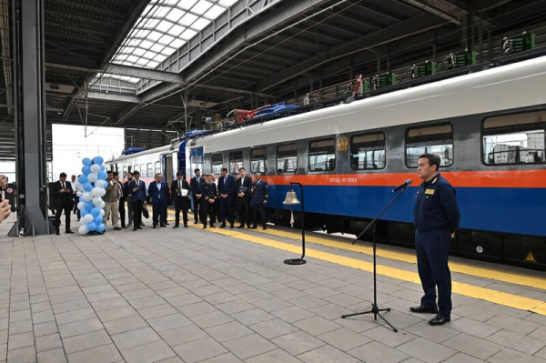 Нацперевозчик запустил новый электропоезд «Burabay Express» по маршруту Астана-Боровое Нацперевозчик запустил новый электропоезд «Burabay Express» по маршруту Астана-Боровое