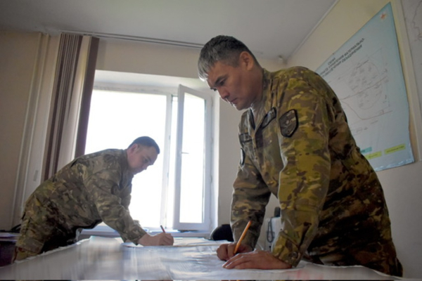 Оперативная задача - экзамен на готовность Сухопутных войск Оперативная задача - экзамен на готовность Сухопутных войск