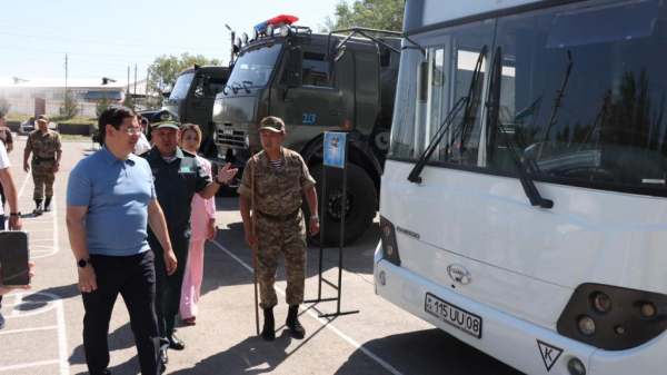 Депутат Мажилиса посетил  в воинскую часть Национальной гвардии Депутат Мажилиса посетил  в воинскую часть Национальной гвардии