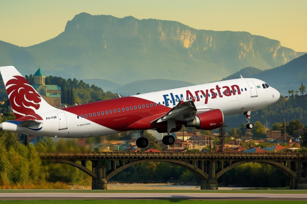 FlyArystan увеличивает число рейсов из Казахстана в Кутаиси