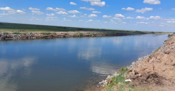 Павлодарский Казводхоз провел крупнейшее обводнение лиманов
