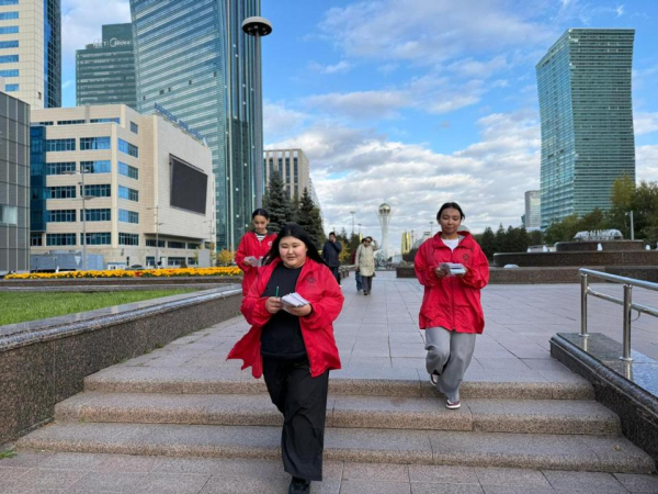 Волонтеры столицы напомнили жителям о вреде азартных игр Волонтеры столицы напомнили жителям о вреде азартных игр