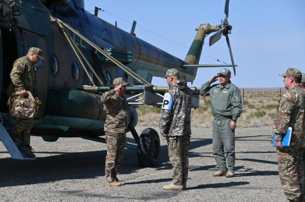 Начальник Генштаба проверил район учения «Айбалта-2025» Начальник Генштаба проверил район учения «Айбалта-2025»