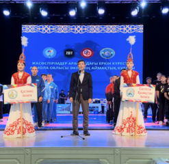 В Кокшетау прошел Кубок акима Акмолинской области по вольной борьбе среди юношей