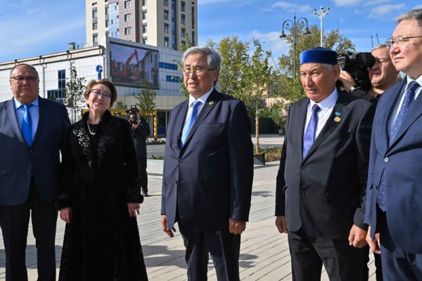 Президенту представили проект парка «Көк шалғын»