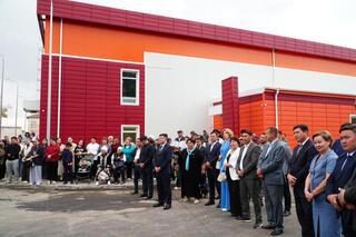 В Шортандинском районе открылся физкультурно-оздоровительный комплекс