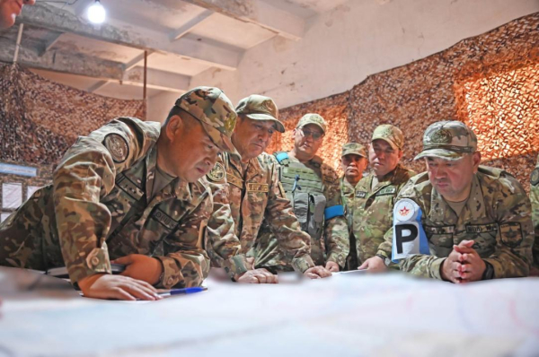 Начальник Генштаба проверил район учения «Айбалта-2025» Начальник Генштаба проверил район учения «Айбалта-2025»