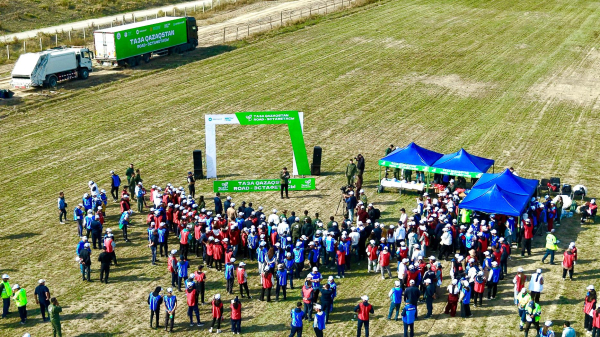 В Алматинской области стартовала экологическая road-эстафета «Taza Qazaqstan»