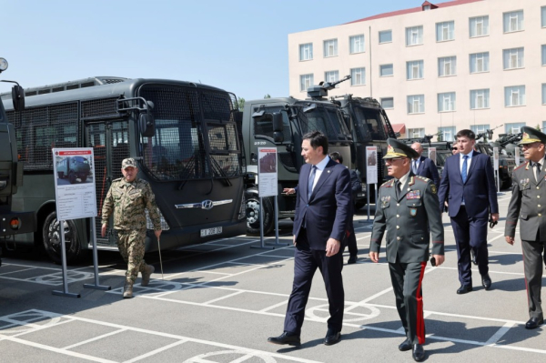 Делегация Нацгвардии МВД Казахстана посетила с рабочим визитом Азербайджан