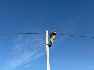 В селе Коянды начато подключение к государственным электрическим сетям В селе Коянды начато подключение к государственным электрическим сетям