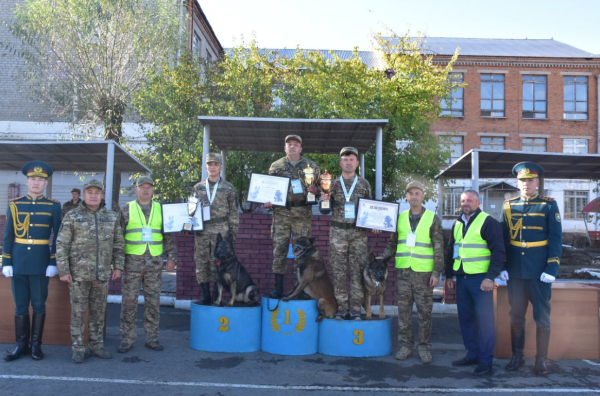 Лучшие кинологи Нацгвардии определены в Петропавловске