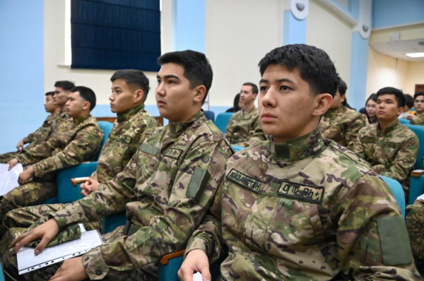 Военная кафедра ЕНУ готовит военнообученный резерв для страны Военная кафедра ЕНУ готовит военнообученный резерв для страны