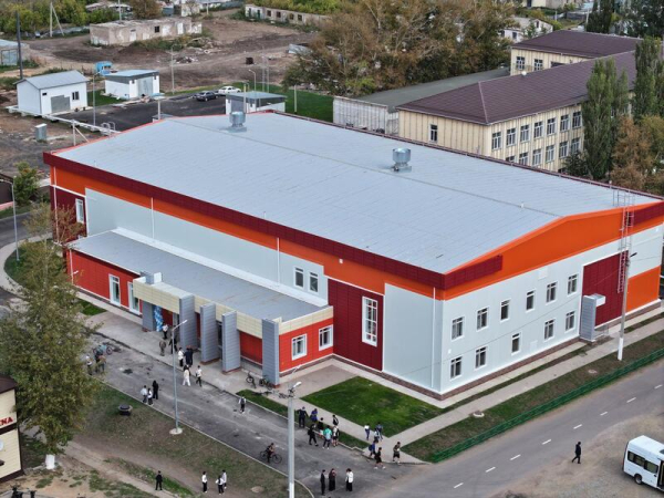В Шортандинском районе открылся физкультурно-оздоровительный комплекс