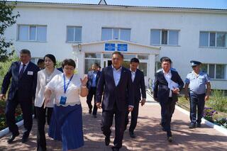 В поселке Жибек жолы завершено строительство подстанции «Солнечная»