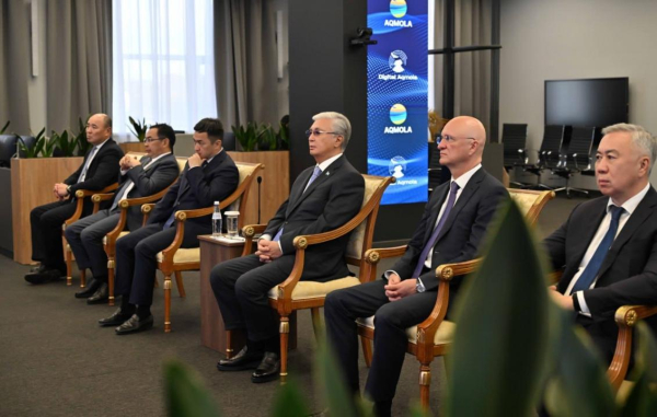 Токаев принял участие в запуске подачи газа в город Косшы Токаев принял участие в запуске подачи газа в город Косшы