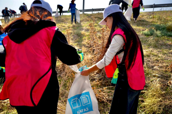 В Алматинской области стартовала экологическая road-эстафета «Taza Qazaqstan»