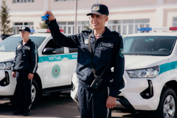 Новая техника в Национальной гвардии: бойцы «станцевали» осенний вальс на автомобилях