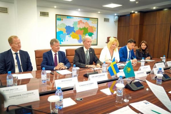 Казахстан и Швеция договорились развивать совместные образовательные инициативы