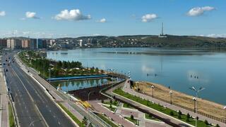 Президенту представили проект парка «Көк шалғын»